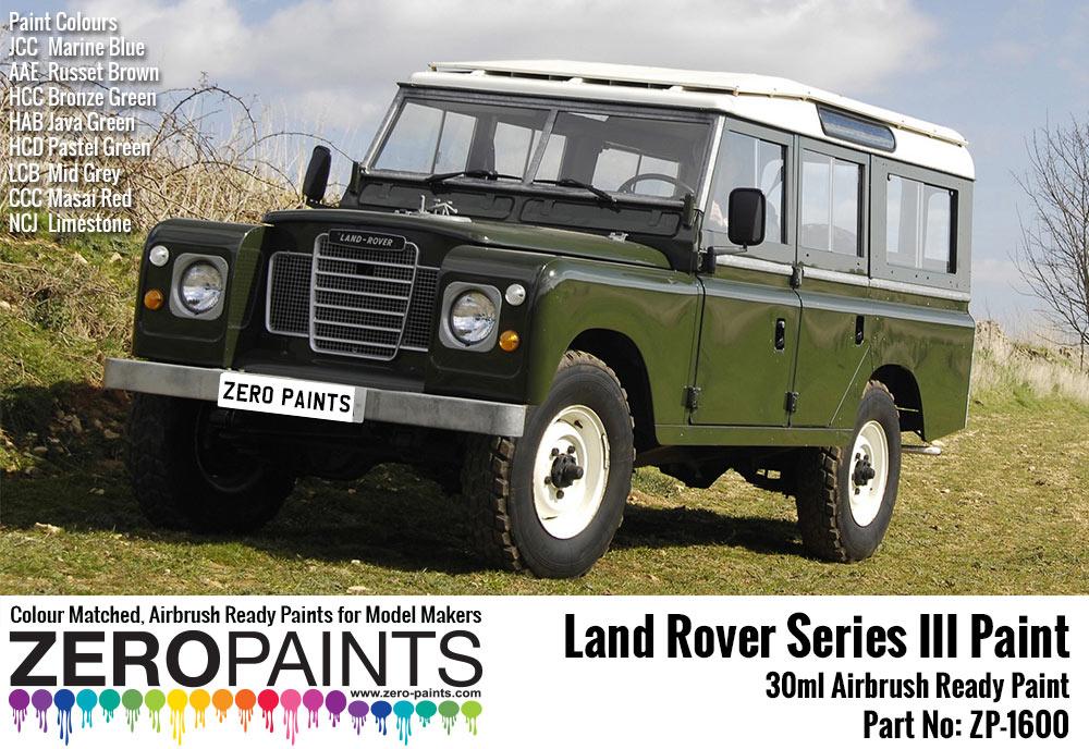 Land Rover Series III - 30ml | ZP-1600 | Zero Paints